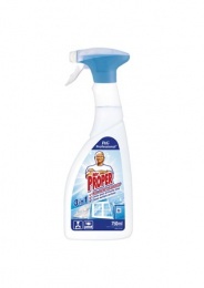 Általános felület-és üvegtisztító spray, fertőtlenítő hatással, 750 ml, MR PROPER  "3in1"